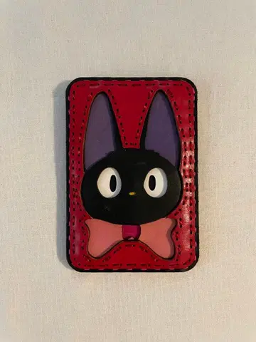 마녀 배달부 키키 지지 오자카 디자인 패스 케이스 스튜디오 지브리