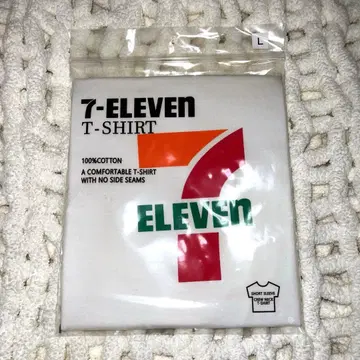 [ 새상품 ] 만박 한정판 세븐일레븐 T셔츠 L 사이즈
