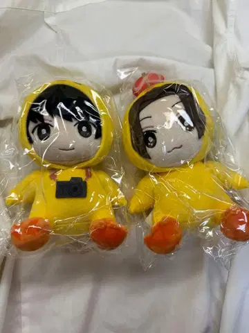 아름다운 그 오리 버전 봉제 인형 2체 세트