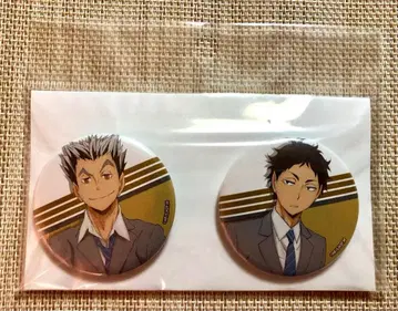 하이큐 세컨드 시즌 원화전 스카이트리 캔뱃지 보쿠토 & 아카아시