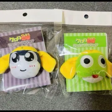 미개봉 새상품 개구리 중사 케로로 케로로 타마마 파우치 페이스 헤어 클립