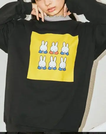 merry jenny 한정판 콜라보 상품 miffy 스퀘어 트레이닝복