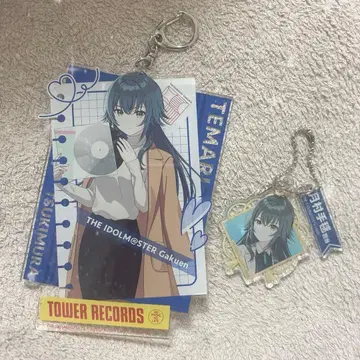 학마스 츠키무라 테마리 아크릴 키링 더블 부품 키링