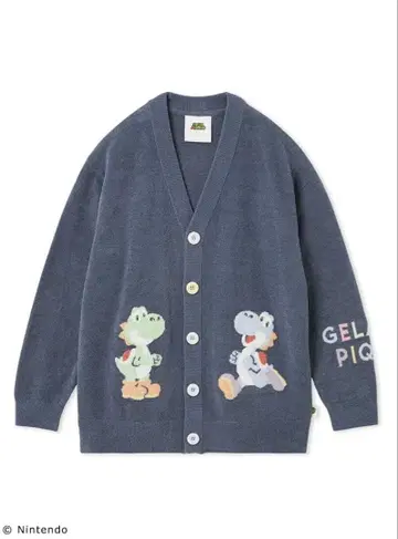 젤라또피케 마리오 요시 가디건