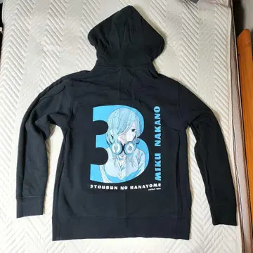 5등분의 신부전 후드티 나카노 미쿠 L 사이즈