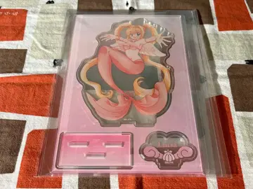 피치피치 피치 AMNIBUS 깃털 아크릴 스탠드 칠해 루치아