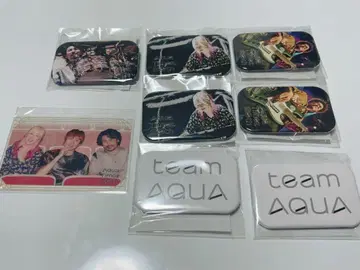 aquatimez 복권 캔뱃지 클리어 카드