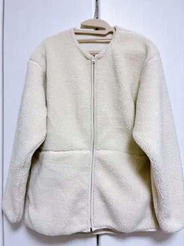 무인양품 보아 플리스 자켓