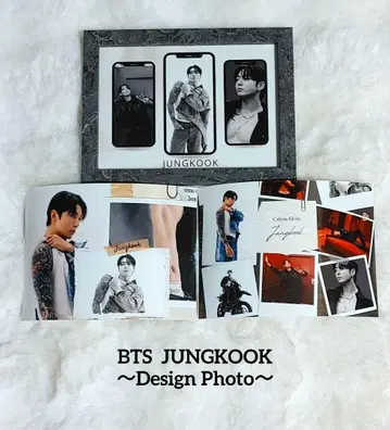 새상품 정국 디자인 사진 프레임 Calvin Klein 3종