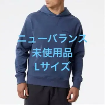 뉴발란스 맨투맨 후드티 후디 L 사이즈 네이비