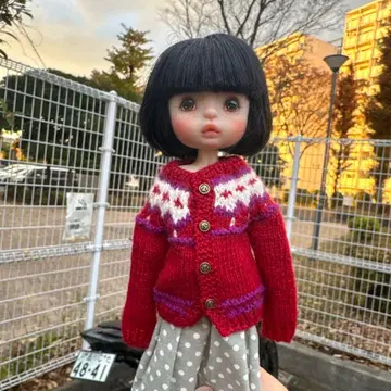 Momoko, 네오 브라이스, Blythe 씨 손뜨개 스웨터 3