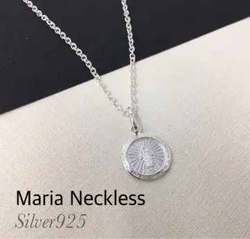 목걸이 남성용 남성용 목걸이 코인 목걸이 마리아 실버 925