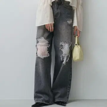 Kastane 레이스 데님 팬츠 사이즈 0