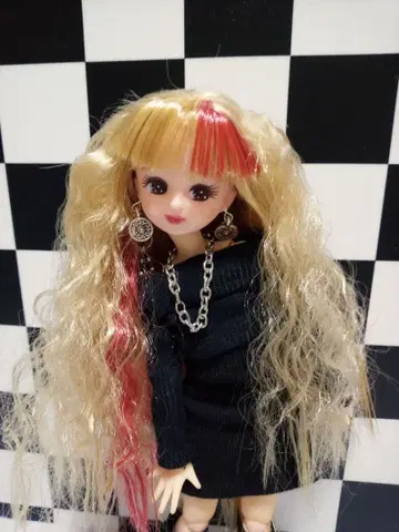 커스텀 리카짱 복슬복슬 컬리 27cm 인형