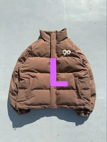 9090 Logo Rich Puffer Jacket L