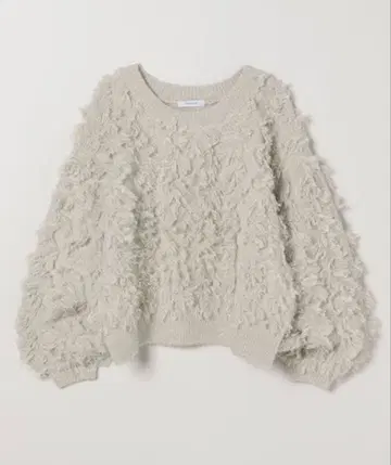 지나시스 라메컷 자카드 숏 풀오버