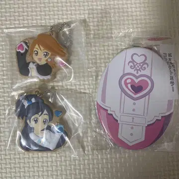 빛의 전사 프리큐어 키링 거울 세트