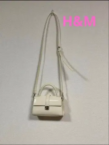 H&M 에이치앤엠 화이트 미니 숄더백 핸드백