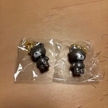 타이니 참 시크릿 마스코트 흑백 걸리시 쌍둥이 코디 디자인 2개