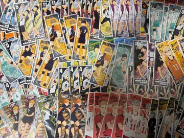 하이큐 롱 스티커 묶음 판매 150장 이상