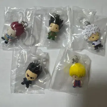 HUNTER x HUNTER 메지루시 액세서리 컴플리트 5종