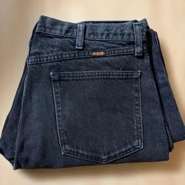 RUSTLER 러스틀 블랙 데님 36 x 32