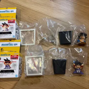 드래곤볼 E상 만화 스트럭처 피규어 2개 세트