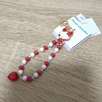 키티 딸기맨 스트랩 산리오 이치고맨 아베일