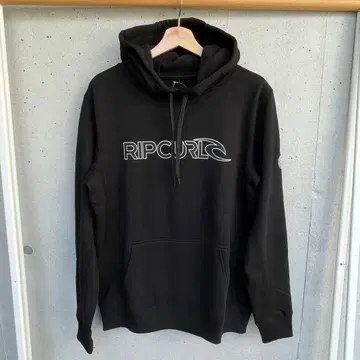 립 컬 블랙 후드티 L 사이즈