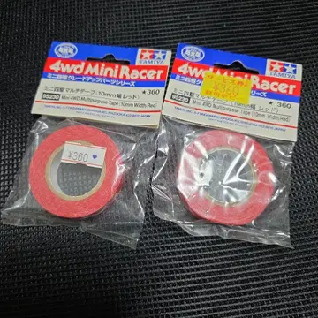 미니 사륜구동 멀티 테이프 레드 10mm