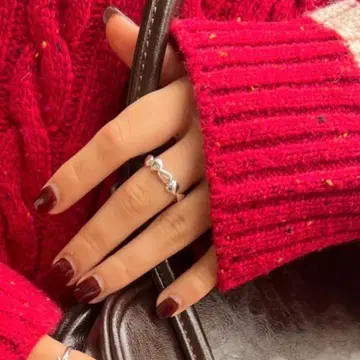 ALLISON BROWN 랜덤 스톤 링 골드