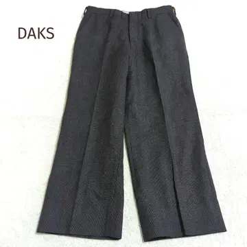 301 DAKS 닥스 금장 장식 울 캐시미어 혼방 슬랙스 팬츠