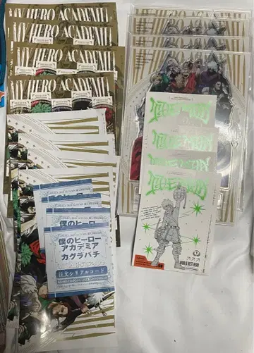 점프 GIGA 2025 AUTUMN 히로아카 부록 4세트