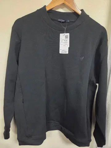 SHIPS: 비즈 원포인트 로고 하이 게이지 더블 니트 맨투맨 XL