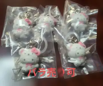 산리오 메지루시 액세서리 메지루시 참 후와후와 스노우 키티
