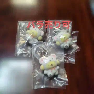 산리오 메지루시 액세서리 메지루시 참 후와후와 스노우 폼폼푸딩