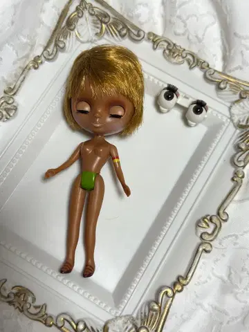 미니 브라이스 본체 블랙 스킨 부품 카리비안 주얼