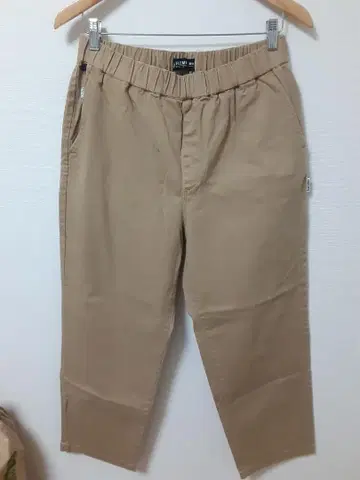 베이지 와이드 팬츠 이지 팬츠