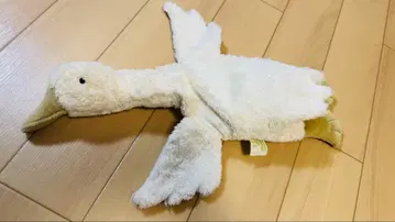 SENGER 포근한 동물 거위 스몰 / 화이트