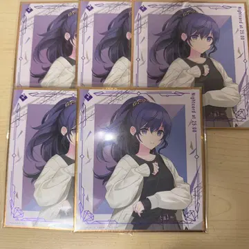 아사히나 마후유 색지 5장 묶음 판매 세가 럭키 쿠지