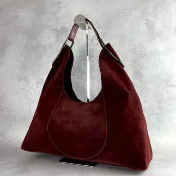 Y2K FURLA 빈티지 스웨이드 호보 핸드백