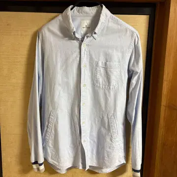 유니폼 익스페리먼트 리브 절개 옥스퍼드 셔츠 사이즈 2