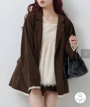 Kastane 코듀로이 오버 자켓