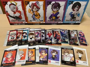 CR 달마 아리사카 키나코 우루카 GiGO 피규어 카드&책갈피 포함