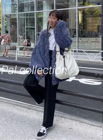 Pal collection 샤기 2way 가디건
