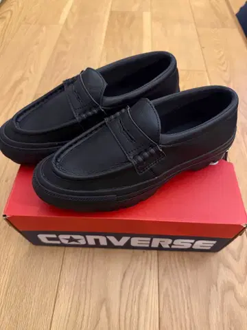 CONVERSE ALL STAR 블랙 로퍼 25cm