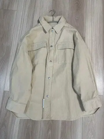 LEPSIM 코듀로이 BIG 셔츠 베이지