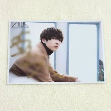 M!LK 요시다 진토 친필 사인 브로마이드