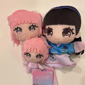 =LOVE 봉제 인형 퍼펫 패스 케이스 사이토 키아라
