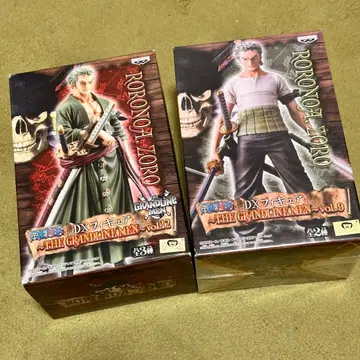 미개봉 원피스 로로노아 조로 그랜드라인맨 피규어 2세트